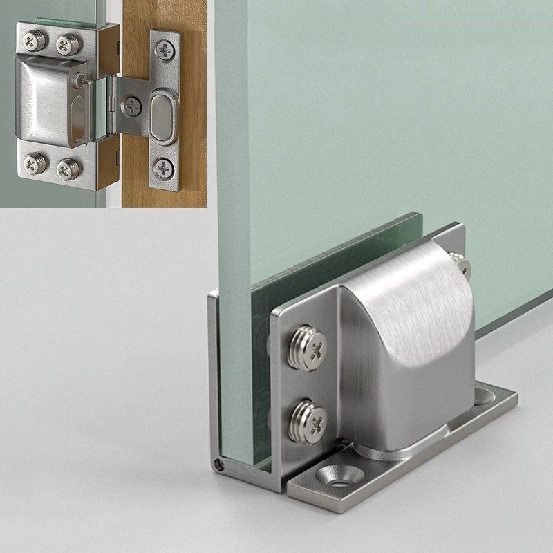 Furniture Hardware Display - Charnières en verre Non perforées, charnière