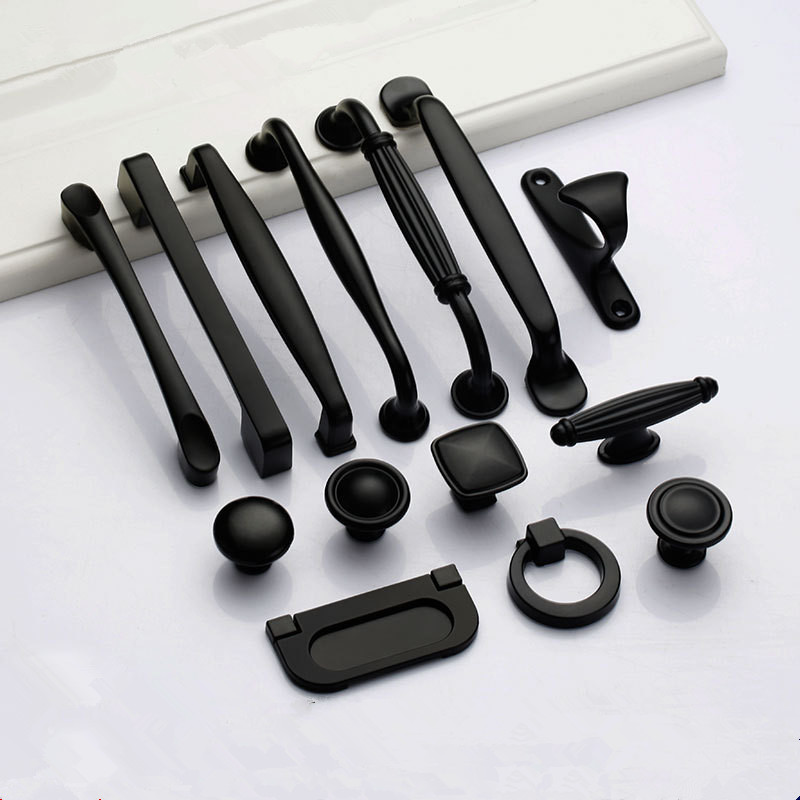 Poignées noires pour boutons d - Furniture Hardware Restoration avis et prix