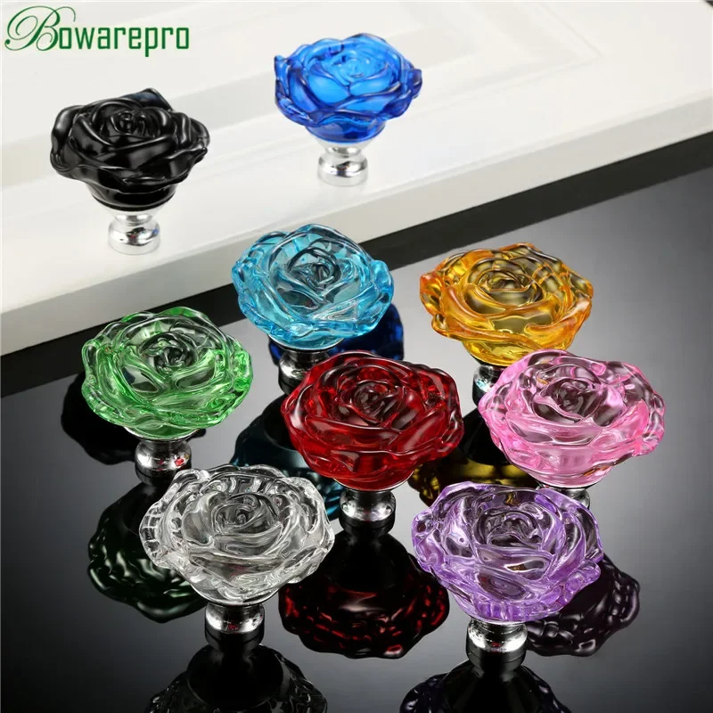 Bowarepro 50MM cristal Rose ve - Furniture Hardware Restoration avis et prix