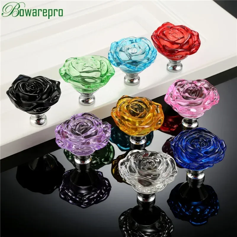 Bowarepro 50MM cristal Rose ve - Furniture Hardware Restoration avis et prix