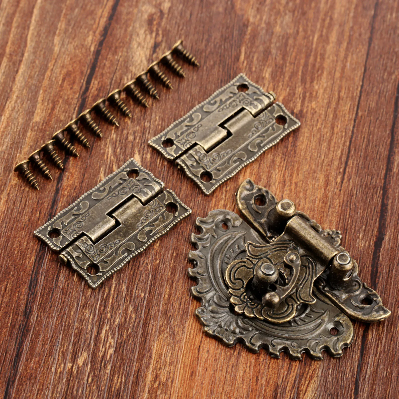 Cadenas en bronze antique, loq - Furniture Hardware Antique avis et prix