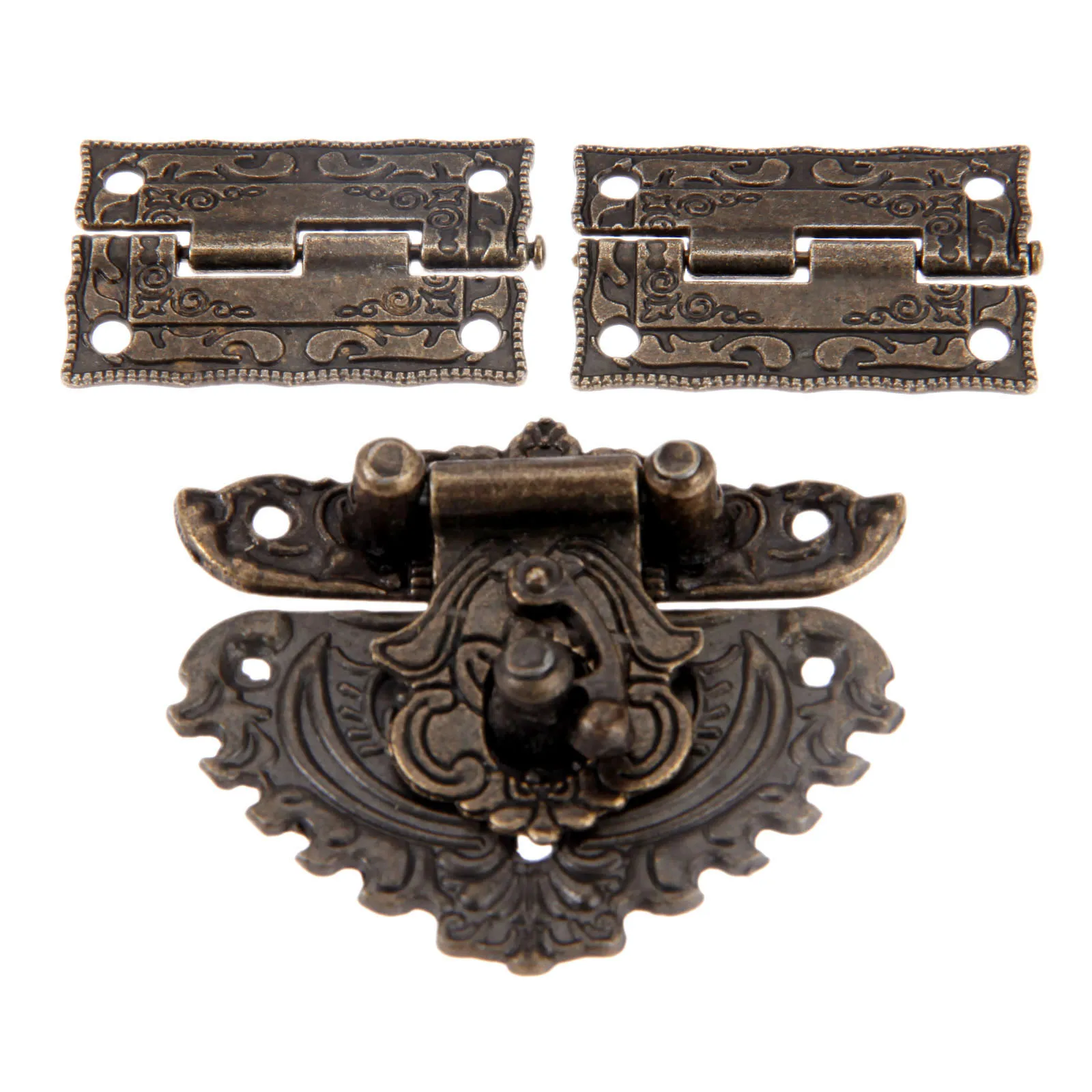 Cadenas en bronze antique, loq - Furniture Hardware Antique avis et prix