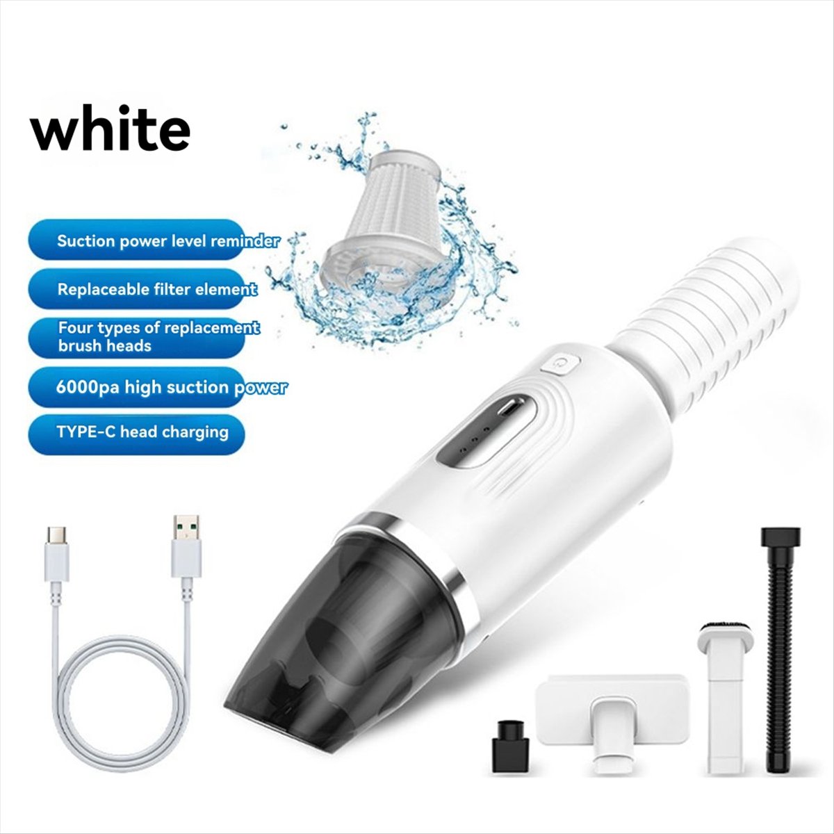 Aspirateur de voiture, aspirat - Furniture Hardware Cleaner avis et prix